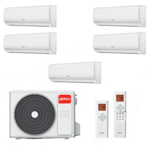 Multisplit 5x1 Giatsu 4x 09AR2R32 + 12AR2R32 WiFi + Ext. GIA-M05-42IX41BR32