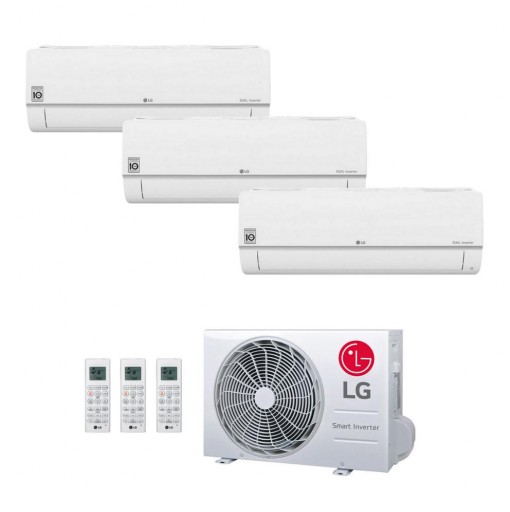 Aire Acondicionado LG 3X1 PC09SK+ PC09SK + PC18SK + MU4R25 Confort Connect WiFi  [0]