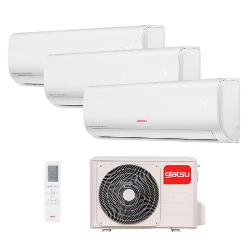 MultiSplit Giatsu 3x1 GIA-9AR+ GIA-12AR + 18AR + 27IX41BR32 WiFi Incluido