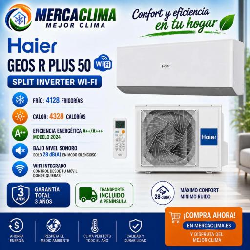 Split Haier GEOS R Plus 50 WiFi