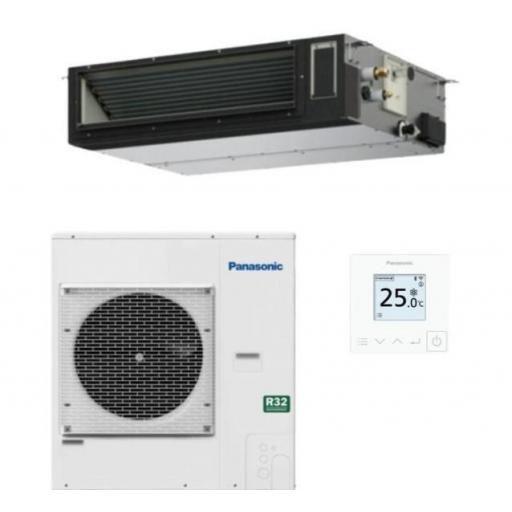 Aire Acondicionado por Conducto Panasonic KIT-50PF3Z5 PACi NX+PANASONIC CZ-RTC5B MANDO BLANCO CABLE
