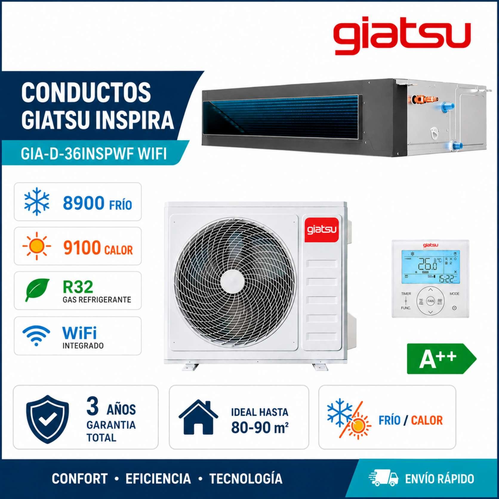 Conductos Giatsu Inspira GIA-D-36INSPWF