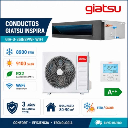 Conductos Giatsu Inspira GIA-D-36INSPWF