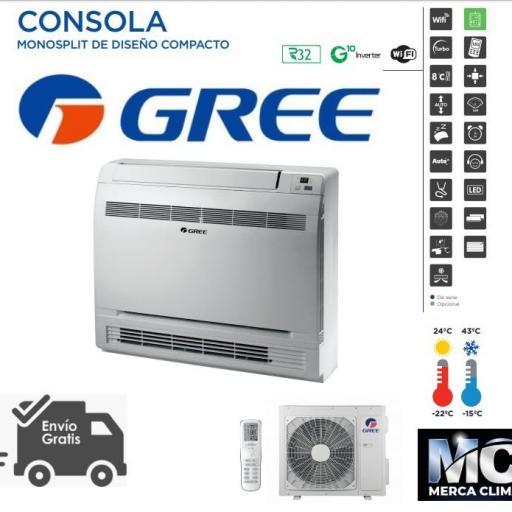 Aire GREE Consola 9 R32