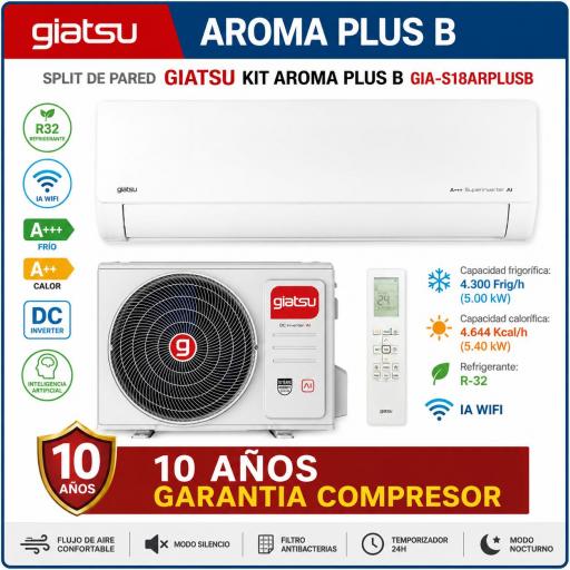 GIATSU KIT AROMA PLUS B GIA-S18ARPLUSB IA WIFI [0]