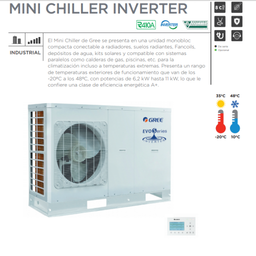 Enfriadora GREE Minichiller INV 12 [0]