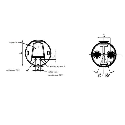 Acumulador de ACS Manantial 150R Plus B [2]