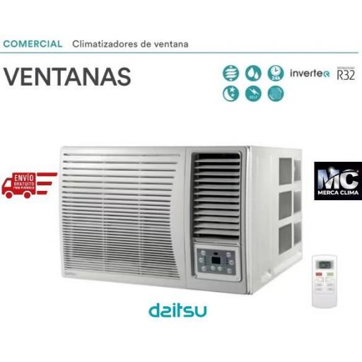 Aire Acondicionado Daitsu Ventana 12 frio/calor inverter [0]