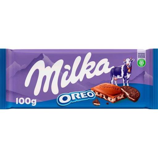 Chocolate milka Oreo Con Leche 100g