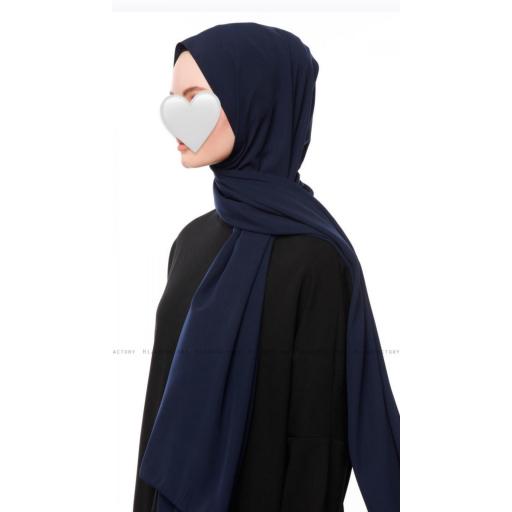 HIJAB SEDA MEDINA COLOR AZUL MARINO [3]