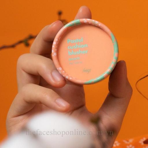 PASTEL CUSHION BLUSHER THE FACE SHOP - 01 PEACH  [3]