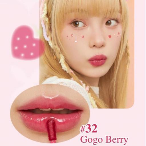 PERIPERA INK MOOD GLOWY TINT SOFT BERRY EDITION- 32 GOGO BERRY  [7]