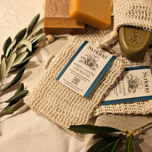 BOLSA EXFOLIANTE DE JABÓN SISAL PARA TU RUTINA HAMMAM (NO ENTRA JABÓN, SOLO BOLSA)  [1]