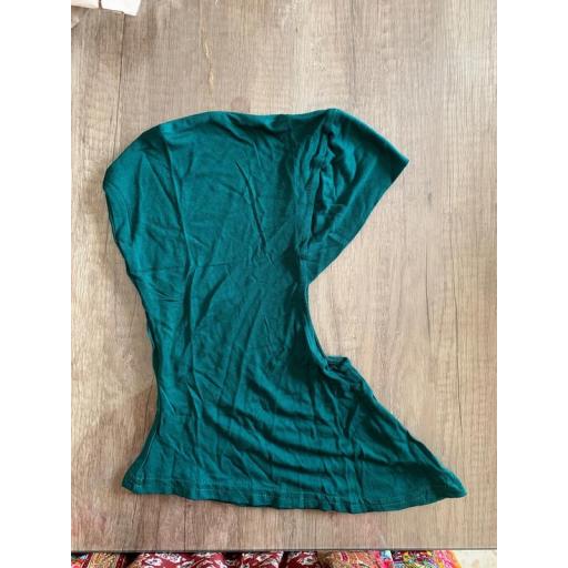 GORRO INTERNO PARA HIJAB VERDE OSCURO ELASTICO [1]