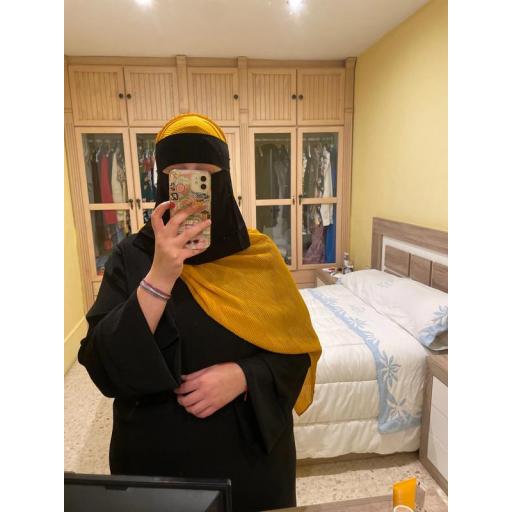 NIQAB NEGRO CORTO (NO ENTRA HIJAB) [3]