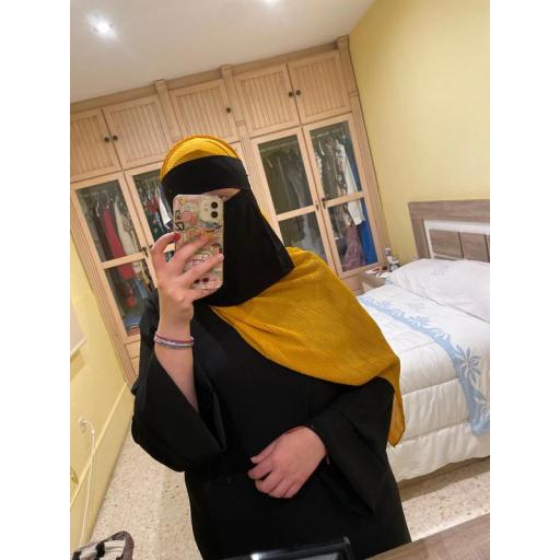 NIQAB NEGRO CORTO (NO ENTRA HIJAB) [4]