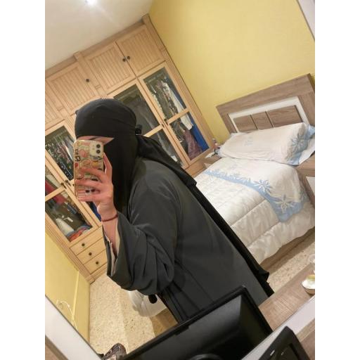 LONG BLACK NIQAB  [5]