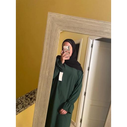 HIJAB MUSELINA PLISADA NEGRO 190x85 cm [2]