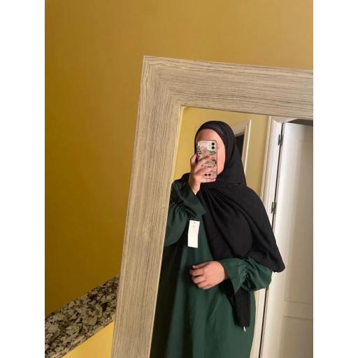 HIJAB MUSELINA PLISADA NEGRO 190x85 cm [1]