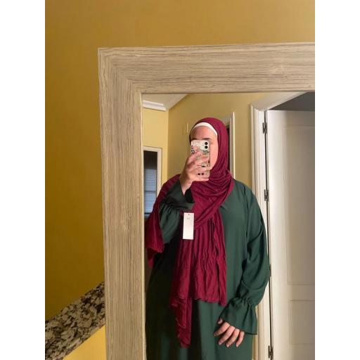 HIJAB DE PUNTO DE VISCOSA BURDEOS [3]