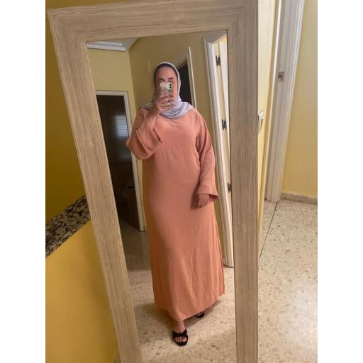 ABAYA EN JAZZ ROSA CLARO UNITALLA [2]