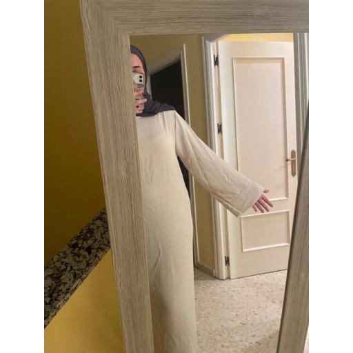 ABAYA EN JAZZ BEIGE UNITALLA [4]
