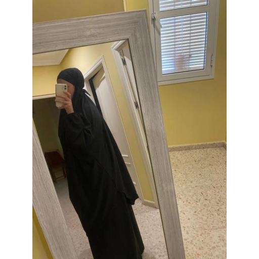 CONJUNTO DE JILBAB CON FALDA DE SEDA DE MEDINA  [4]