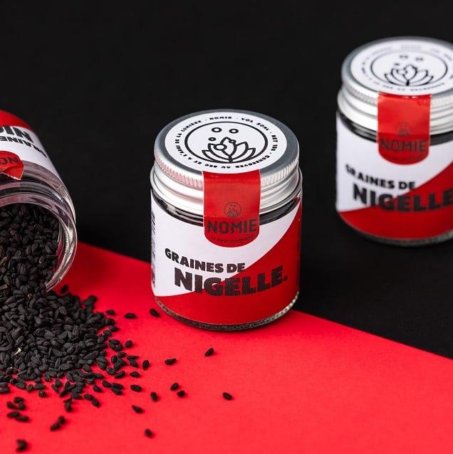 NIGELLA (COMINO NEGRO) ORGANICO EN MINI TARRO CRISTAL 18 GR