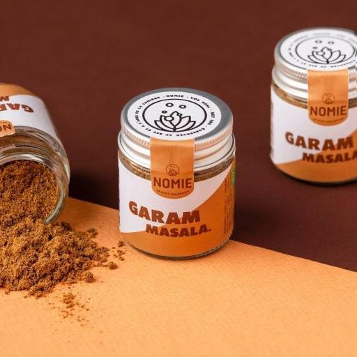 GARAM MASALA ORGANICO EN MINI TARRO DE CRISTAL 14 GR