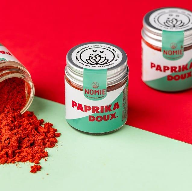 PAPRIKA DULCE ORGANICO 16 GR EN MINI TARRO DE CRISTAL