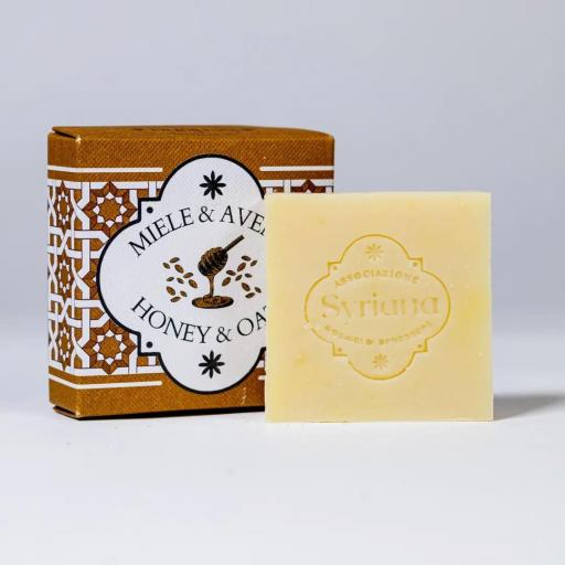 JABON ELABORADO EN FRIO DE MIEL Y AVENA 