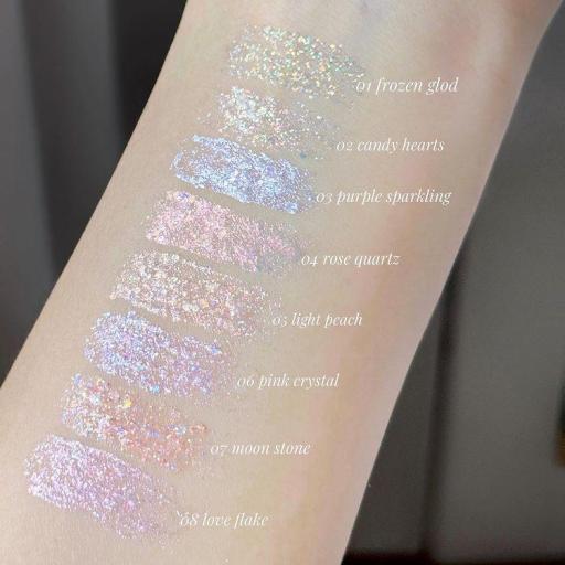 DASIQUE STARLIT JEWEL LIQUID GLITTER 08 LOVE FLAKE [7]
