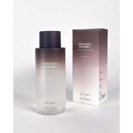 HARUHARU WONDER BLACK RICE HYALURONIC TONER THE FIRST ESSENCE FREE FROM ALCOHOL 150 ML