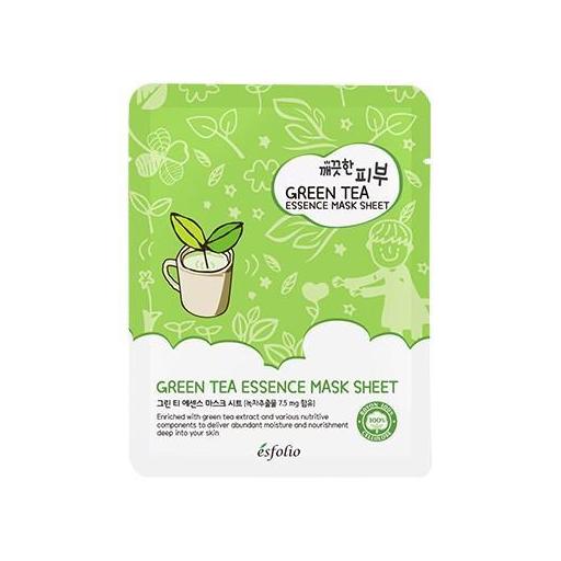 PURE SKIN ESSENCE MASK SHEET GREEN TEA [1]