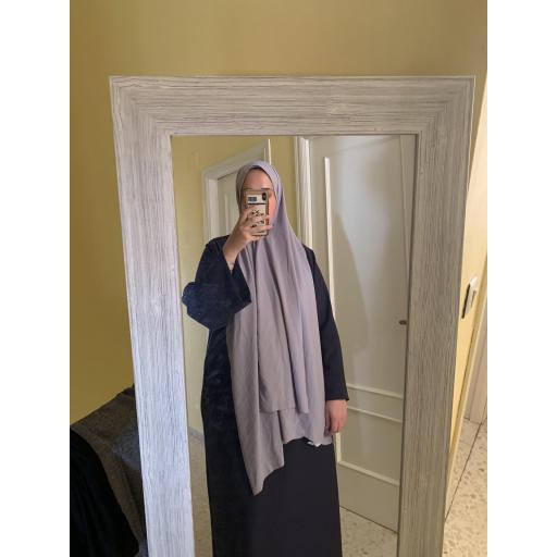 HIJAB SEDA MEDINA COLOR GRIS