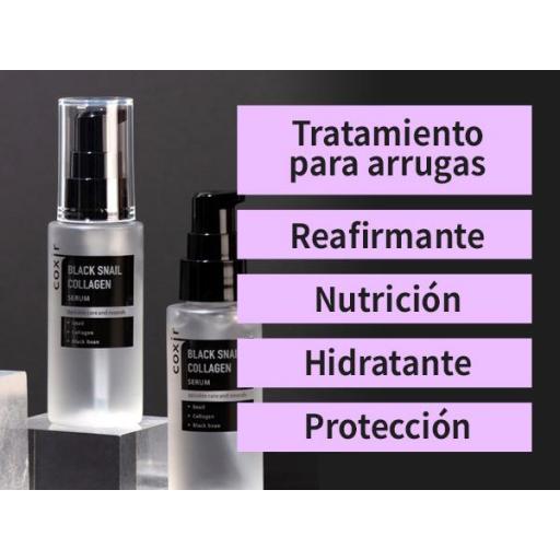 BLACK SNAIL COLLAGEN SERUM COXIR 50 ML  [2]