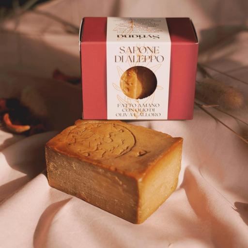MOSAICO DE TRADICIONES: JABON DE ALEPO CON 1-35% DE ACEITE DE LAUREL PREMIUM (ELEGIBLES)  [5]
