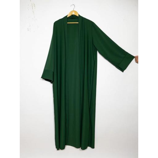 KIMONO LARGO SEDA MEDINA VERDE OSCURO UNITALLA [1]