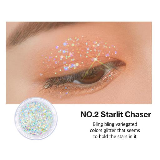 UNLEASHIA GET LOOSE GLITTER GEL - 02 STARLIT CHASER 4 GRAMOS