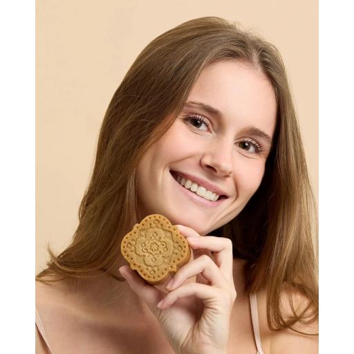 JABON DE ALEPO 100% NATURAL GRABADO Y PERFUMADO CON ROSA DE DAMASCO 100GR [1]