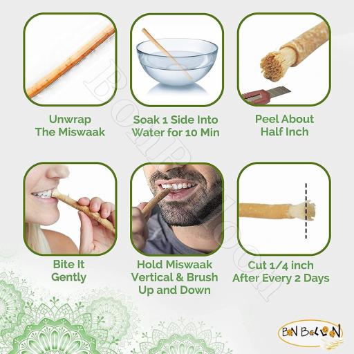 PALO MISWAK / SIWAK - CEPILLO DENTÍFRICO NATURAL MEDICINAL  [4]