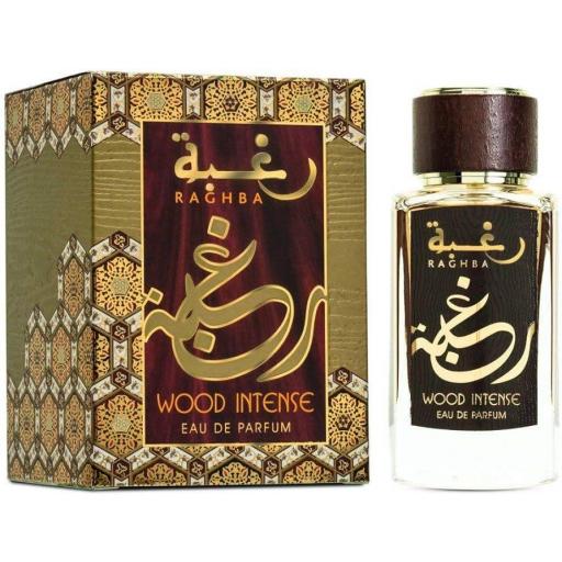 RAGHBA WOOD INTENSE LATTAFA PERFUMES UAE (HOMBRE)