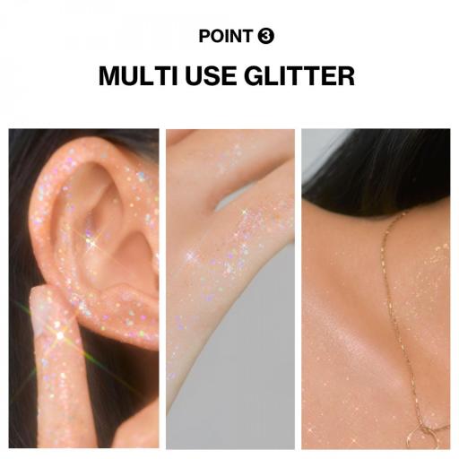 UNLEASHIA GET LOOSE GLITTER GEL - 02 STARLIT CHASER 4 GRAMOS [3]