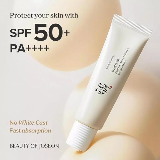 BEAUTY OF JOSEON PROTECTOR SOLAR CALMANTE: ARROZ + PROBIÓTICOS (SPF50+ PA++++) [0]