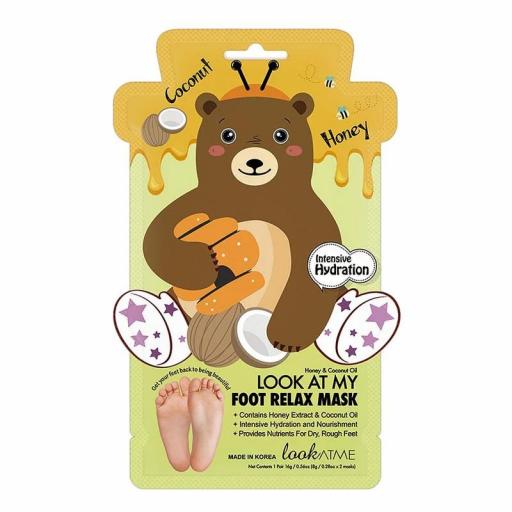 LOOK AT MY FOOT RELAX MASK (BEAR) [1]
