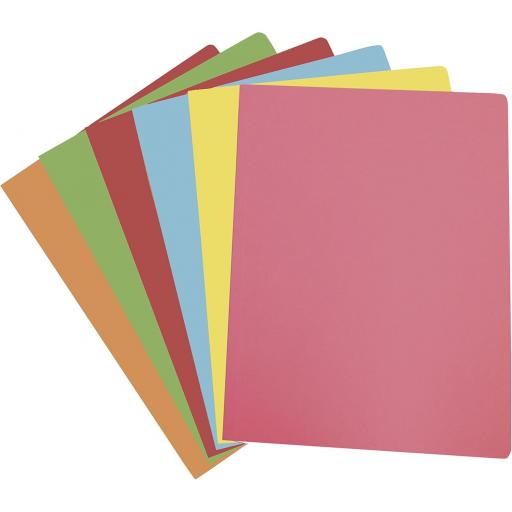 Elba Gio - Pack de 50 subcarpetas simples, Fº, multicolor