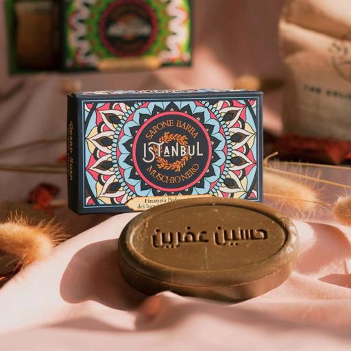 JABON DE ALEPO ISTANBUL PERFUMADO CON ALMIZCLE NEGRO [0]