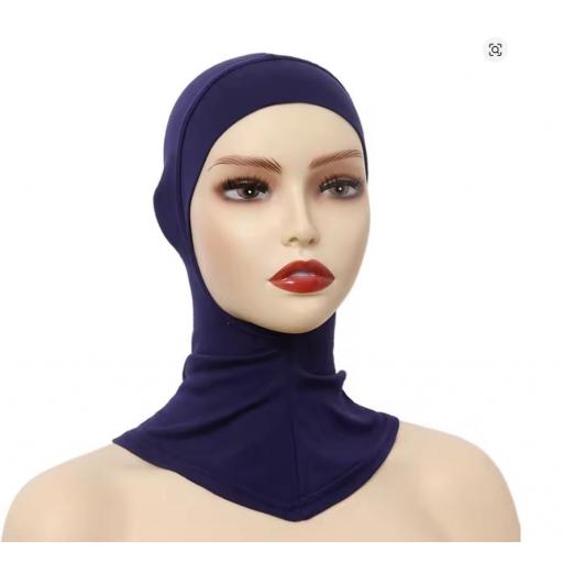 GORRO INTERNO PARA HIJAB VERDE AZUL MARINO