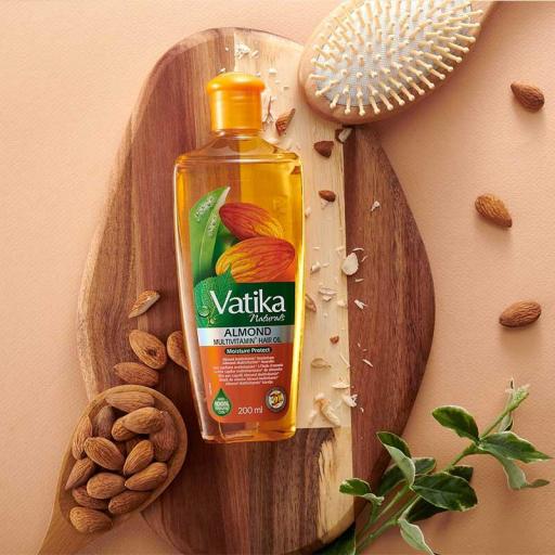 Vatika Naturals Multivitamin Enriched Almond Hair Oil 100 ML.  [0]