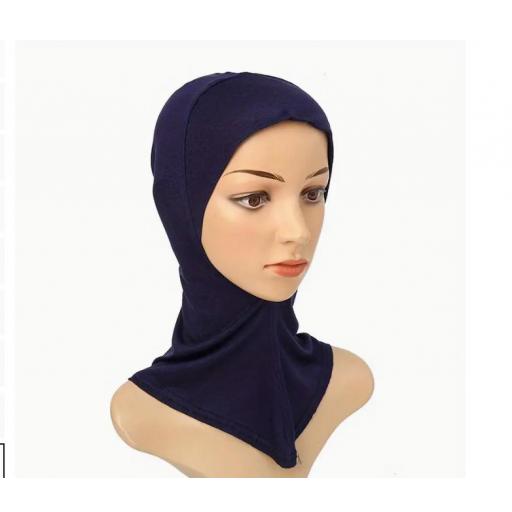 GORRO INTERNO HIJAB AZUL MARINO ELASTICO [1]